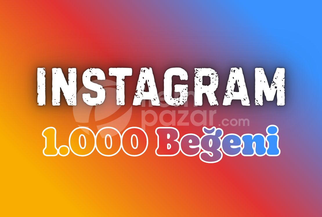 1 Yıl Garantili ⭐ Instagram 1000 Beğeni