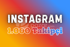 1 Yıl Garantili ⭐ Instagram 1000 Takipçi