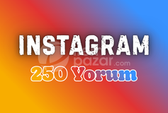 1 Yıl Garantili ⭐ Instagram 250 Yorum