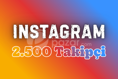 1 Yıl Garantili ⭐ Instagram 2500 Takipçi