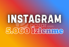 1 Yıl Garantili ⭐ Instagram 5000 İzlenme