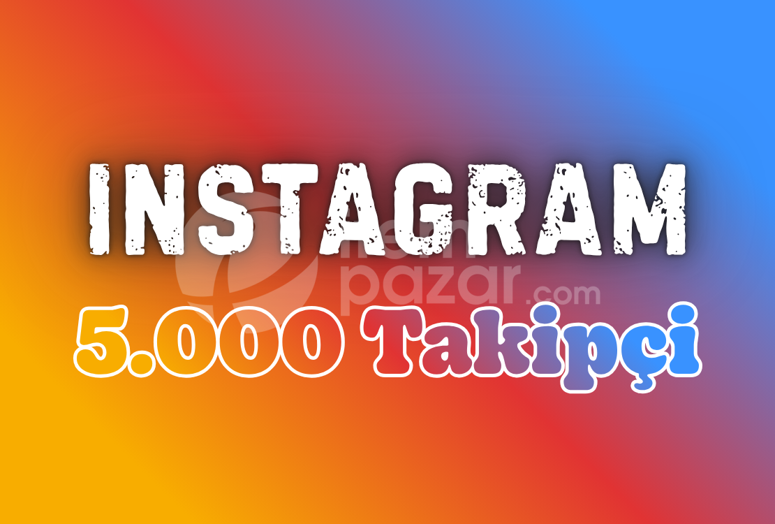 1 Yıl Garantili ⭐ Instagram 5000 Takipçi