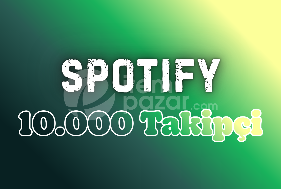 Ömür Boyu Garantili ⭐ Spotify 10000 Takipçi
