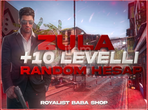 +10 LEVEL ZULA RANDOM HESAP [+GARANTİLİ]