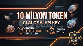 10 MİLYON TOKEN | Claude AI API Key | En Yeni