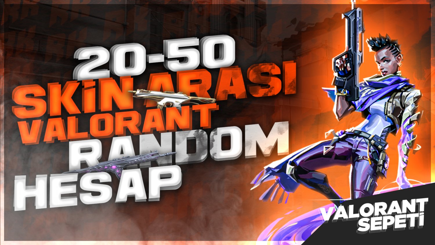 %100 1-120 SKİN VALORANT RANDOM HESAPLAR