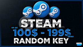 ⭐️100-199$ ARASI GARANTİ RANDOM KEY