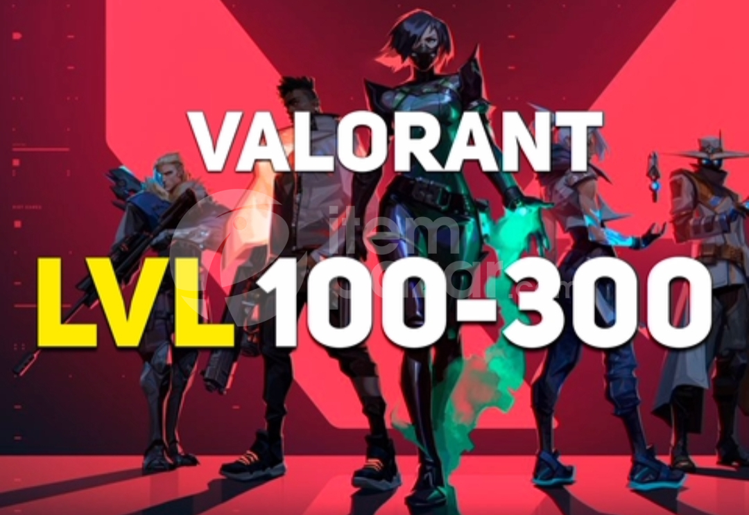 100 - 300 LVL RANDOM !! VALORANT 