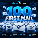 ⭐️ 100 adet First Mail garantili oto teslim