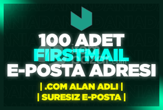 100 Adet FIRSTMAIL E-posta