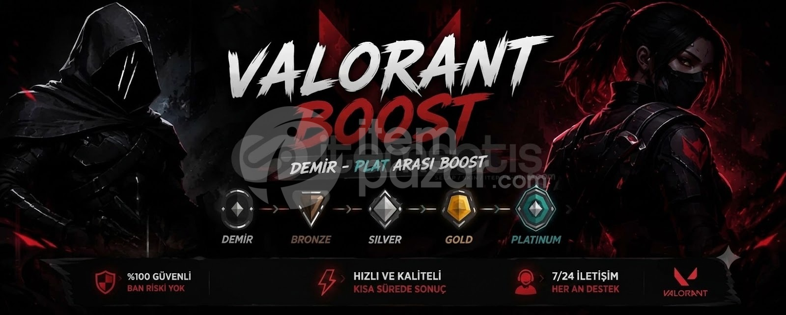 %100 GÜVENİLİR VALORANT ELO BOOST
