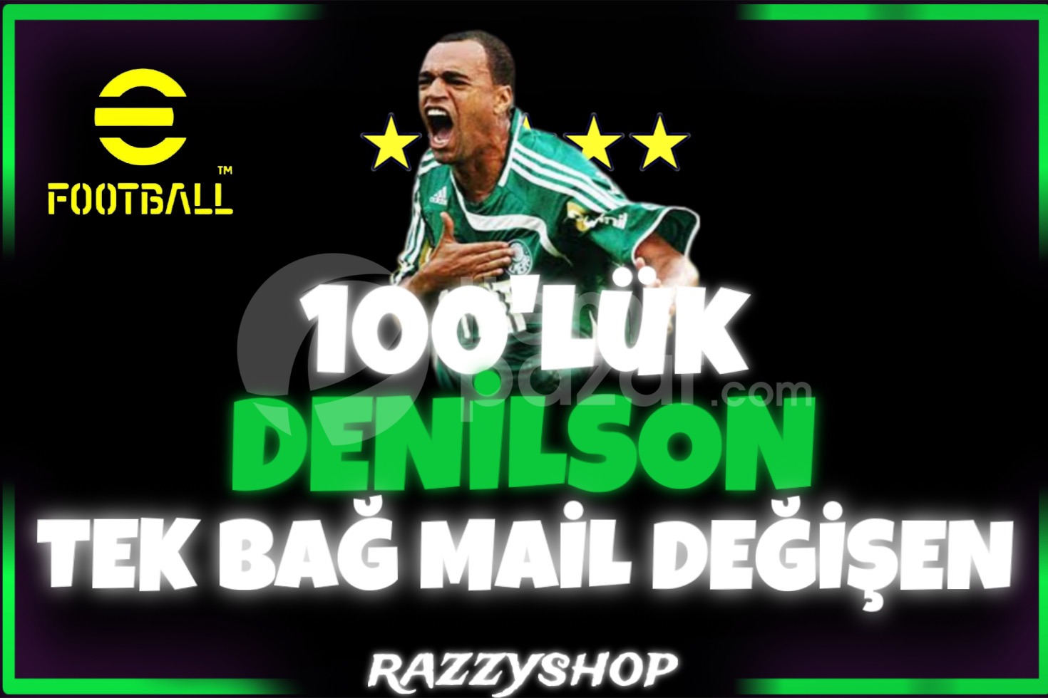 100 LÜK DENİLSONLU MAİL DEĞİŞEN HESAP