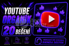 ⭐%100 Organik Youtube 20 Beğeni⭐