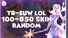 +100 SKİN LOL RANDOM HESAP
