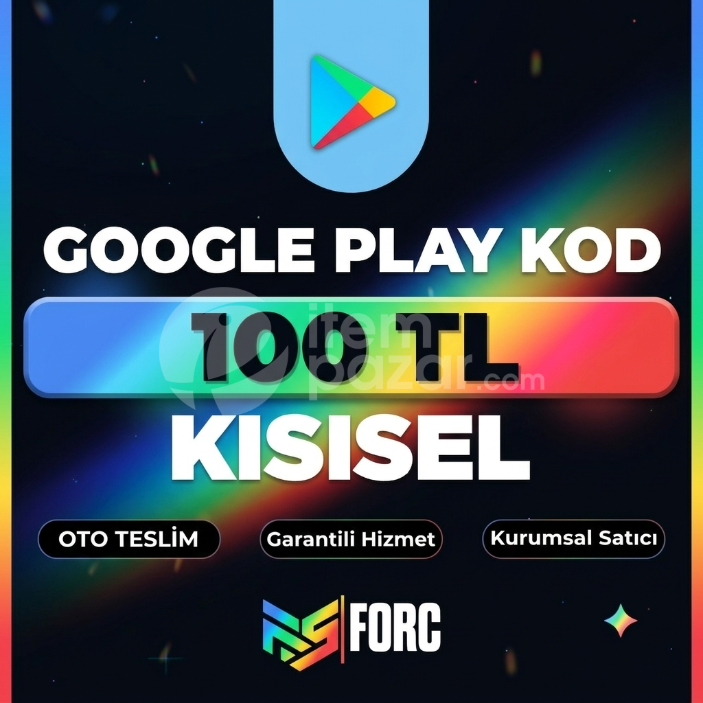 ⭐100 TL GOOGLE PLAY KOD