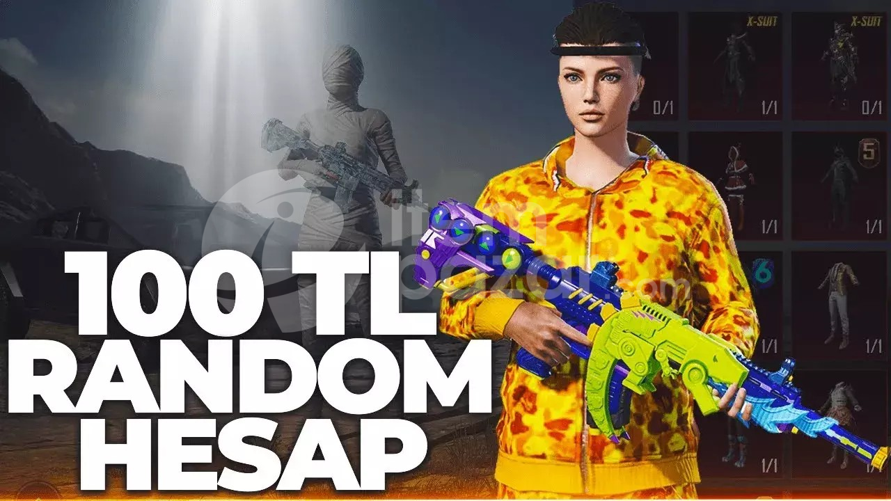 100 TL RANDOM HESAP DOLU ASLA BOŞ ÇIKMAYAN
