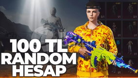 100 TL RANDOM HESAP DOLU ASLA BOŞ ÇIKMAYAN