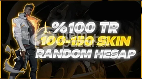 ⭐ %100 TR 100-150 SKİN HESAP ⭐