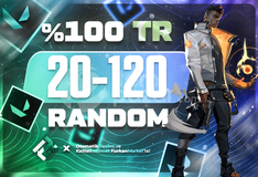 ⭐| %100 TR |⭐20-120 SKİN VALORANT HESAP✨