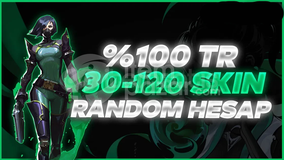 ⭐ %100 TR 30-120 SKİN HESAP ⭐