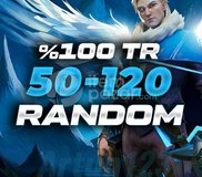 %100 TR⭐ 50-120 SKİN RANDOM HESAP⭐ 