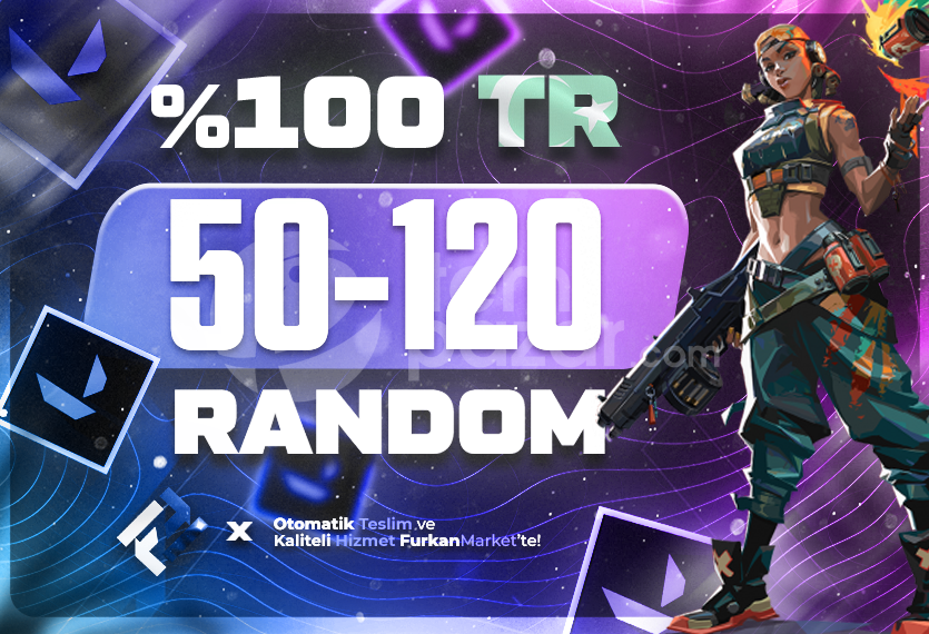 ⭐| %100 TR |⭐50-120 SKİN VALORANT HESAP✨