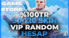 %100 TR 50-120 SKIN VİP RANDOM HESAP