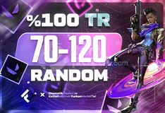 ⭐| %100 TR |⭐70-120 SKİN VALORANT HESAP✨