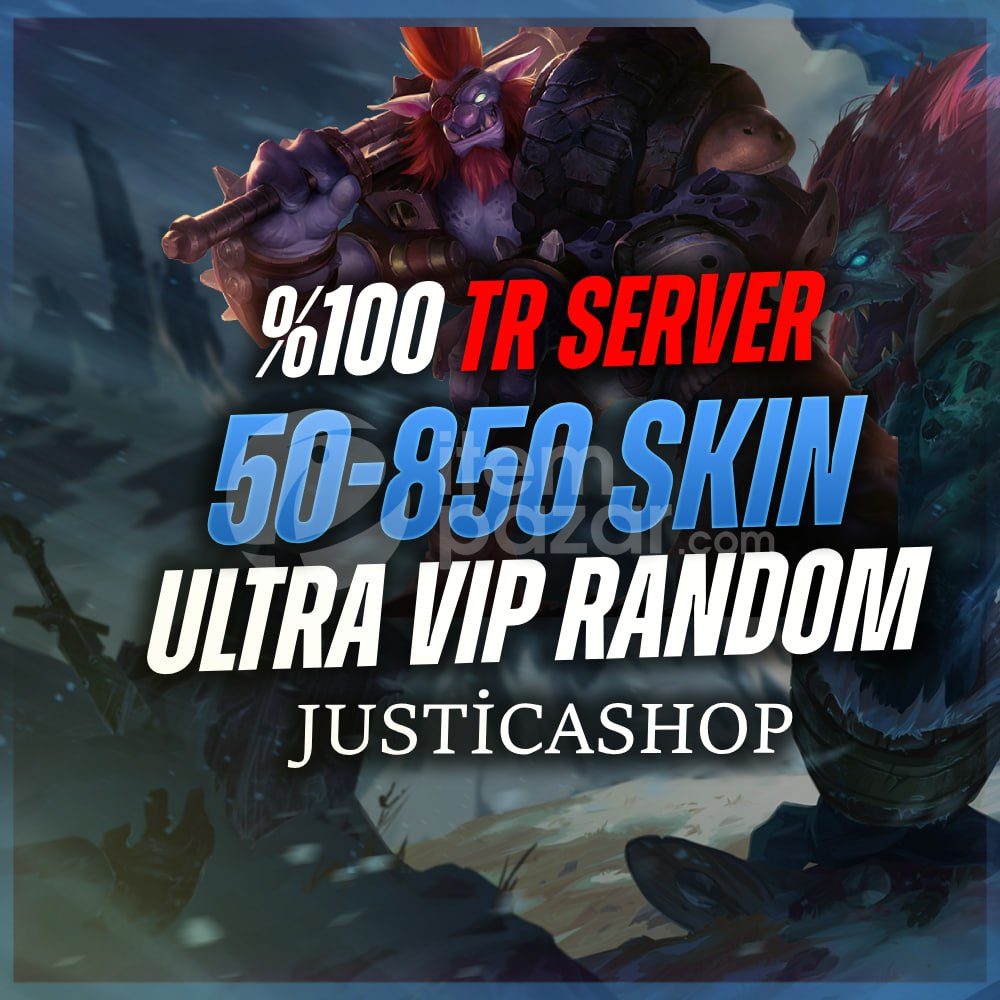 %100 TR SERVER 50-850 SKİN R-VIP RANDOM HESAP