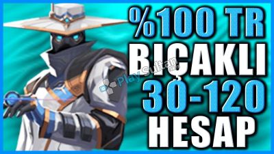 100% TR YAĞMACI VANDAL + BIÇAK GARANTİLİ HESAP