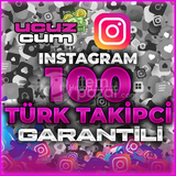 100 TÜRK TAKİPCİ GARANTİLİ OTOMATİK İNSTA