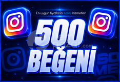 ⭐ 500 beğeni | Instagram ⭐