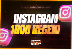 ⭐1000 Beğeni Instagram⭐