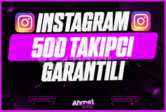 500 Kaliteli Takipçi - Hızlı