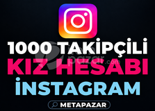[1000'LİK] KIZ HESABI GERÇEKÇİ İNSTAGRAM