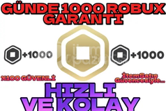 +1000 ROBUX KAZANDIRAN YÖNTEMLER