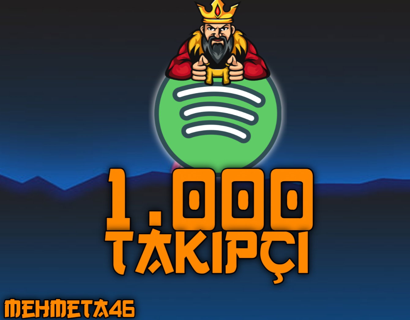 1000 Spotify Takipçi 