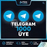 1000 TELEGRAM ÜYE |