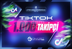 ⚡1.000 TikTok Gerçek Takipçi + Garanti⭐