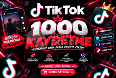 ♣️1000 tiktok kaydetme♣️