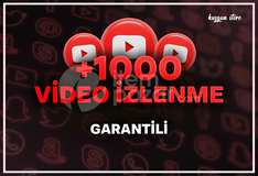+1000 Youtube İzlenme +garanti