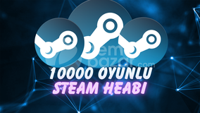 ⭐10000 OYUNLU STEAM HESABI⭐