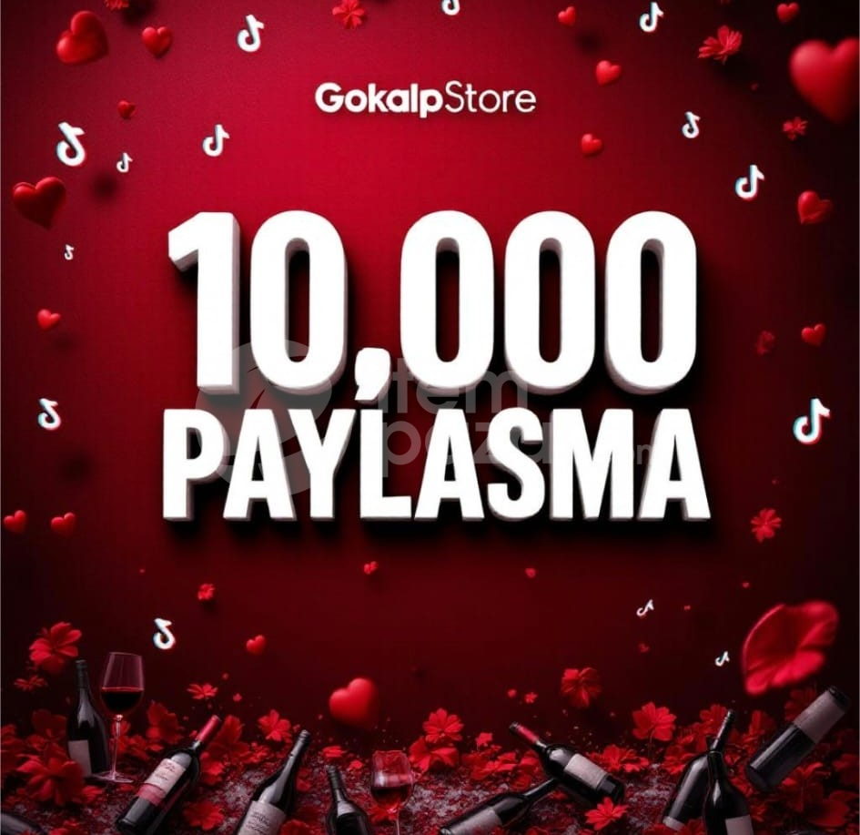 10000 PAYLAŞMA TİKTOK