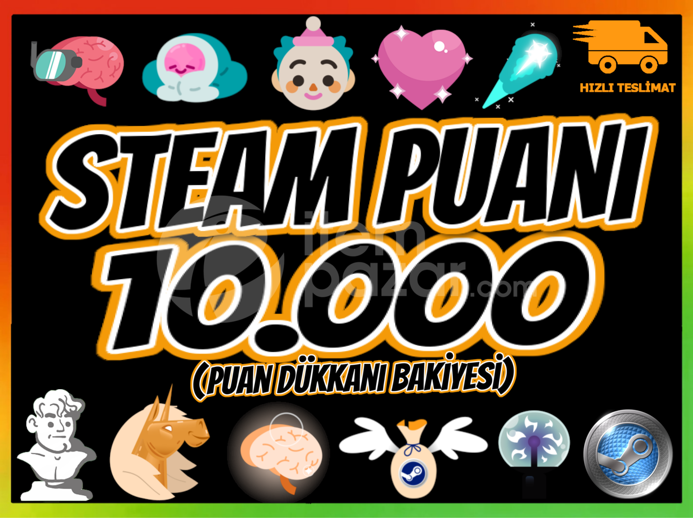 10.000 Steam Puanı