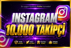⭐ 10.000 takipçi | Instagram 