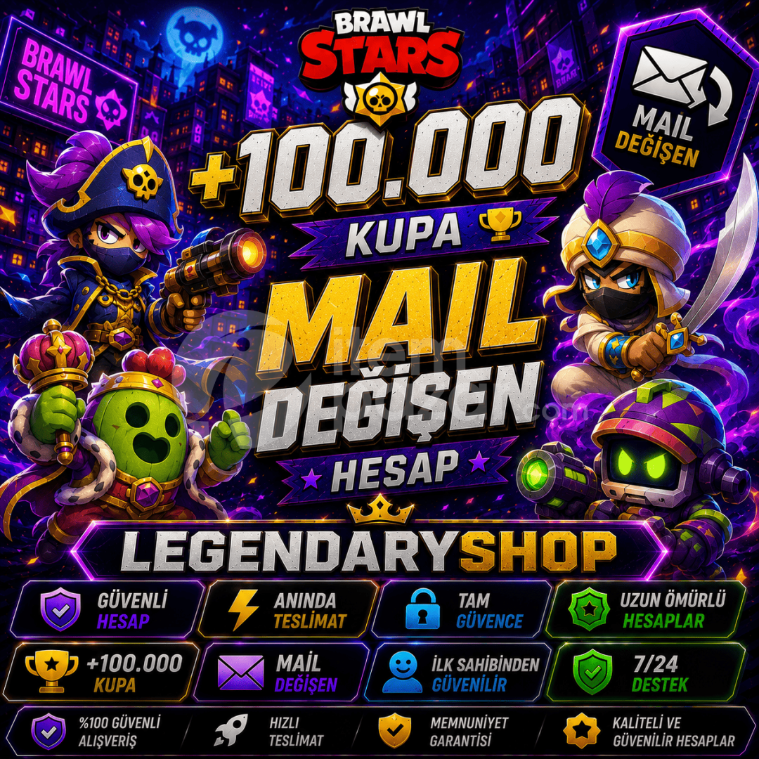 ⭐100.000+ KUPA GARANTİ MAİL DEĞİŞEN HESAP