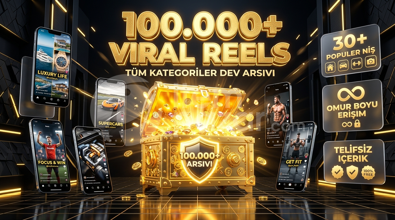 100.000+ Viral Reels & Shorts Mega Kiti