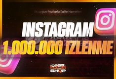⭐1.000.000 İzlenme Instagram⭐