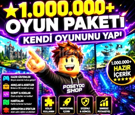 1000000 PREMIUM OYUN PAKETİ Kendi Oyunun