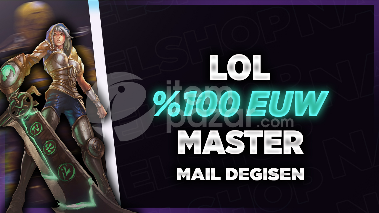 ⭐[%100EUW] MASTER ELO GARANTİ